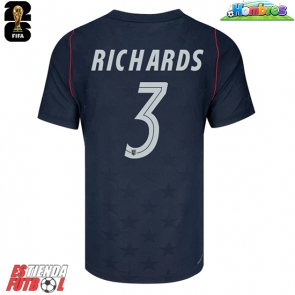 Estados Unidos Chris Richards #3 Segunda Equipación Mundial 2026 Manga Corta